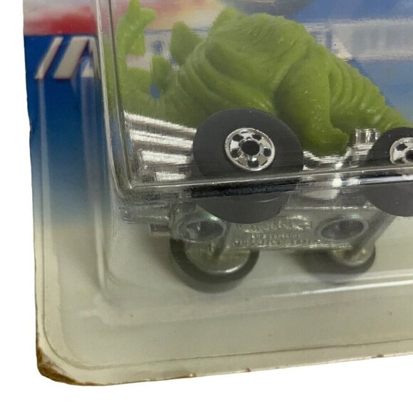 Hot Wheels 1995 Model Series Speed A Saurus Dinosaur No 4 Of 12 Cars 345 NEW - Picture 3 of 4